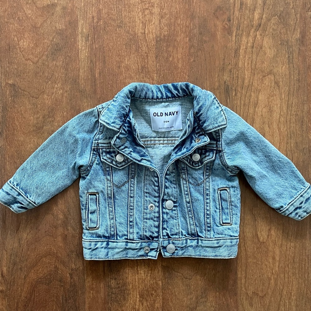 Old Navy Kids Light Blue Jean Jacket